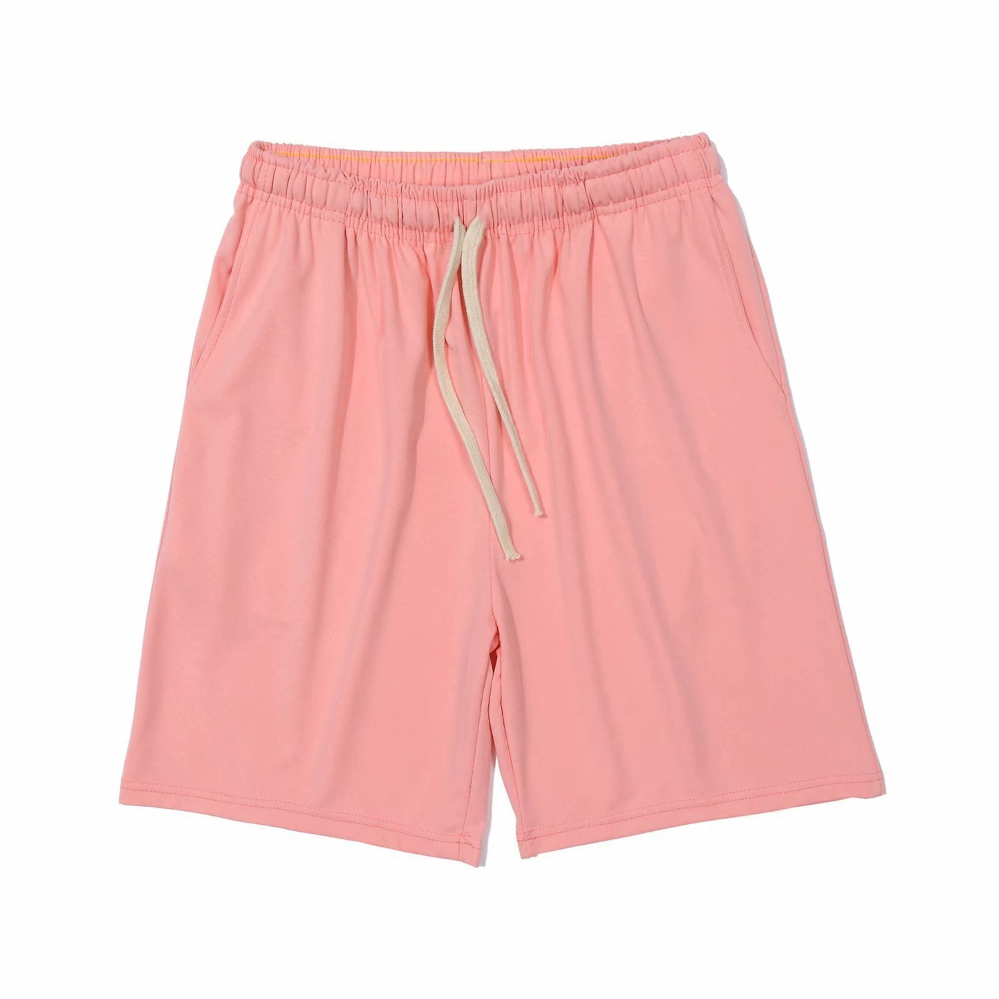 Isaac - 5pcs Summer Shorts with Slightly Stretch and Elastic Waist Drawstring for Men