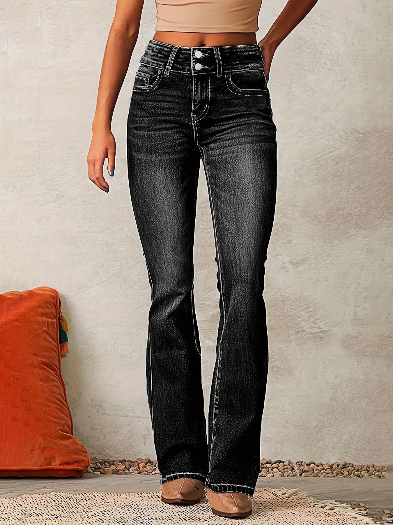 Kimberley – High-Rise Skinny Jeans