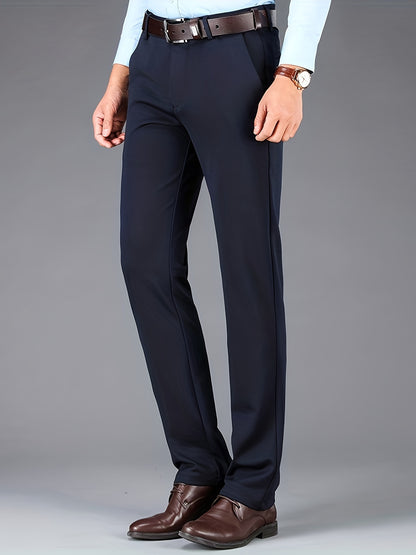 Ron – Men's Formal Dress Pants with Stretch