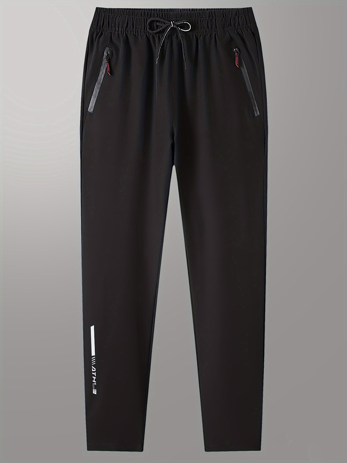 Wesley - Track Pants with Zipper Pockets and Drawstring for Men