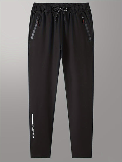 Wesley - Track Pants with Zipper Pockets and Drawstring for Men