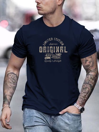 George - Casual Summer T-Shirt with ORIGINAL Graphic Print for Men