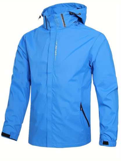 Galvin - Lightweight Waterproof Rain Jacket with Hood for Men