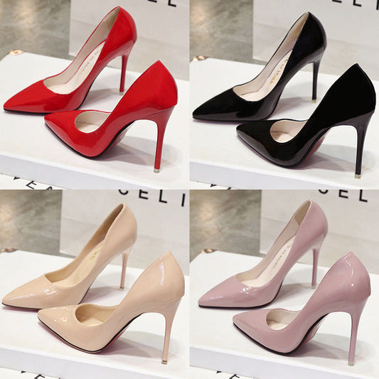 Karen – Elegant Nude High Heel Shoes