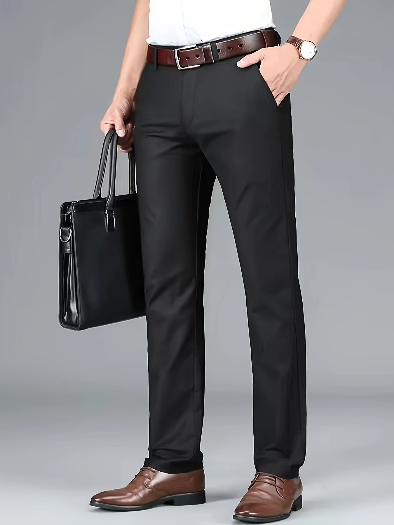 Michael - Versatile Draping Business Trousers for Men