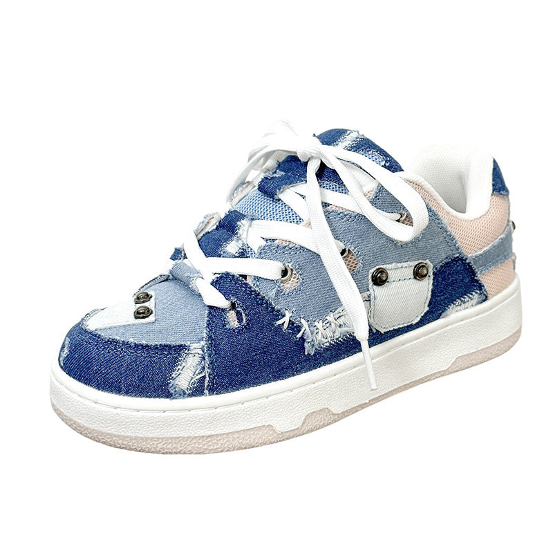 Julia – Casual Canvas Shoes with Mesh Lining