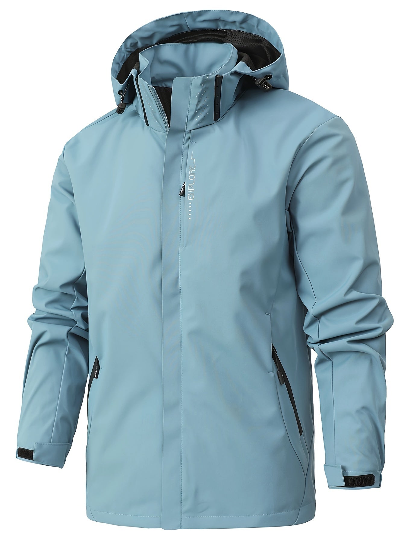 Galvin - Lightweight Waterproof Rain Jacket with Hood for Men