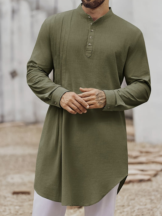 Roy – Men's Cotton Kaftan Robe