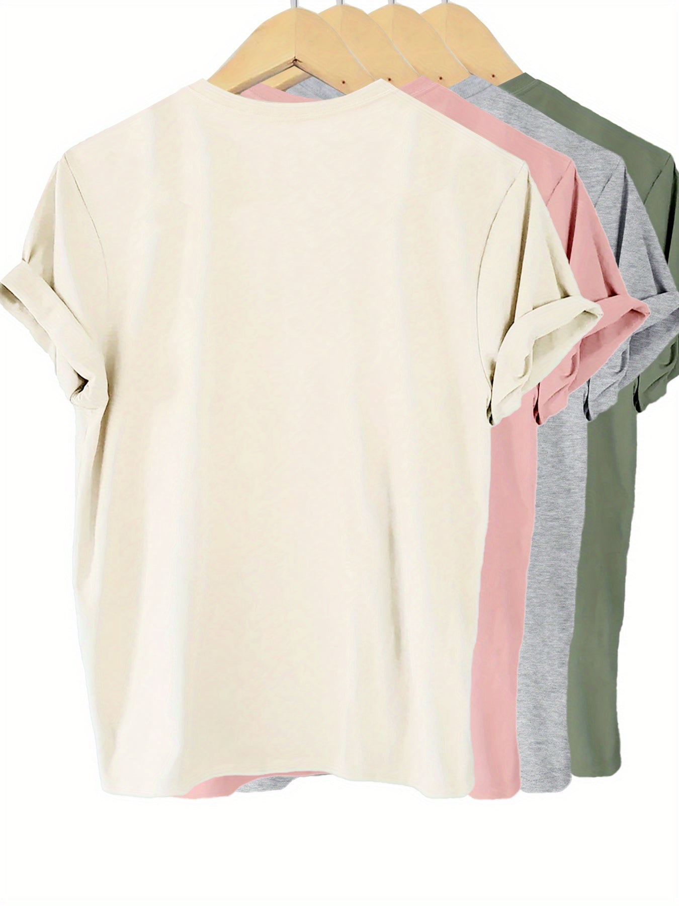 Sarah - Casual Crew Neck T-Shirt