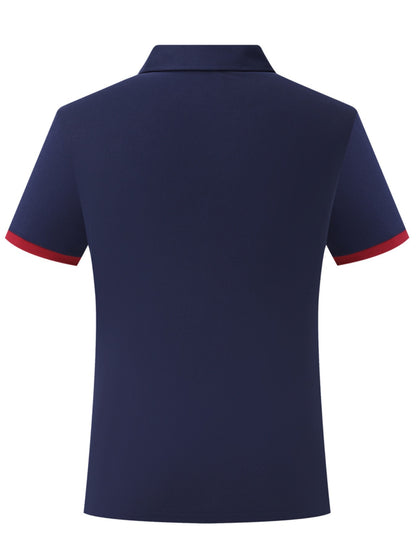 Jeppe - Casual Polo Shirt with Graphic Print for Men