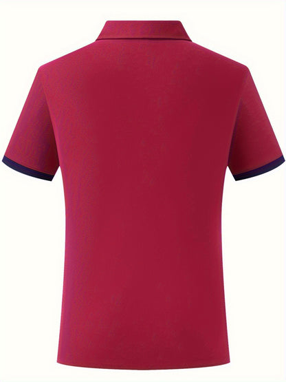 Jeppe - Casual Polo Shirt with Graphic Print for Men