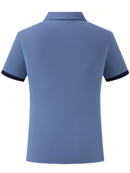 Jeppe - Casual Polo Shirt with Graphic Print for Men