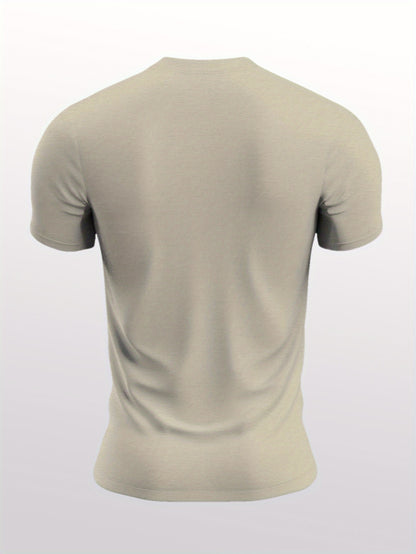 Logan - Casual and Comfortable T-Shirt with Letter Print for Men