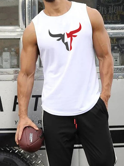 Stephen -  Athletic Sleeveless Tank Tops with Muscle Fit and Crew Neck for Men