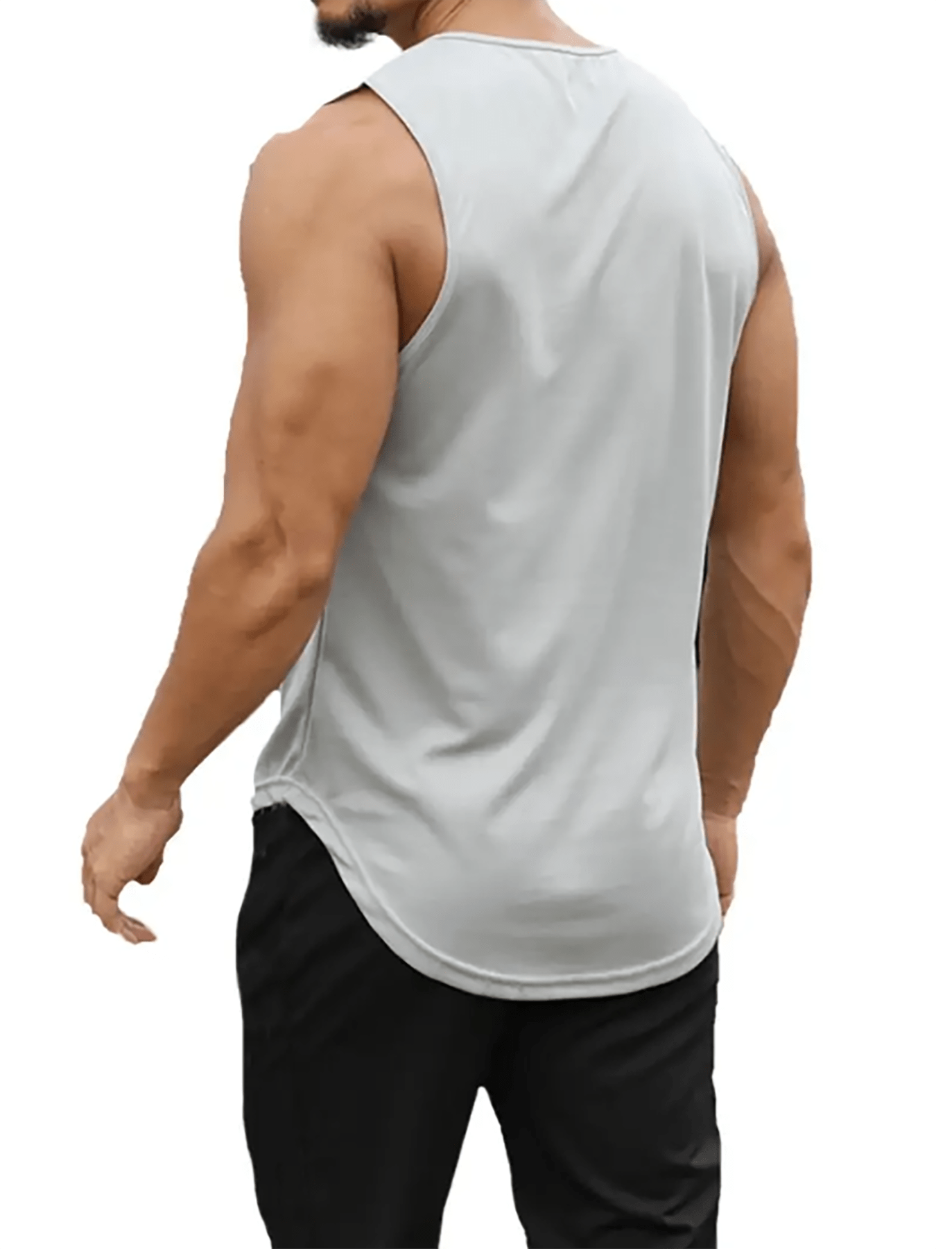 Stephen -  Athletic Sleeveless Tank Tops with Muscle Fit and Crew Neck for Men