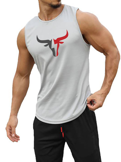 Stephen -  Athletic Sleeveless Tank Tops with Muscle Fit and Crew Neck for Men