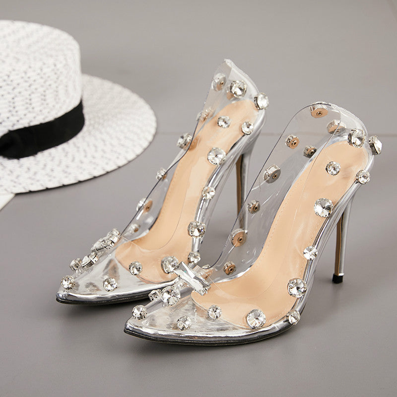 Hayley – Rhinestone High Heels