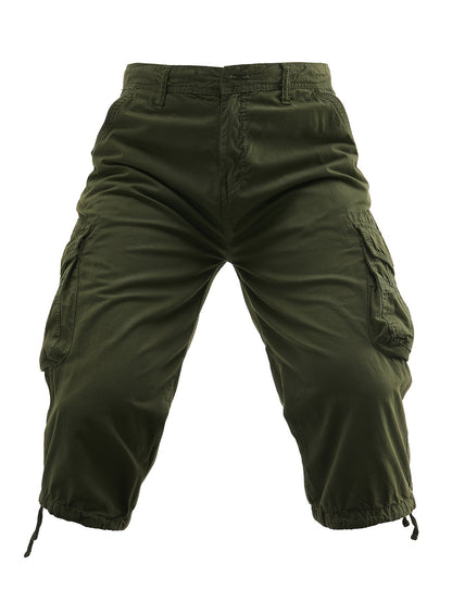 Mark - Outdoor Long Cargo Shorts with Loose Fit and Multi-Pocket for Men