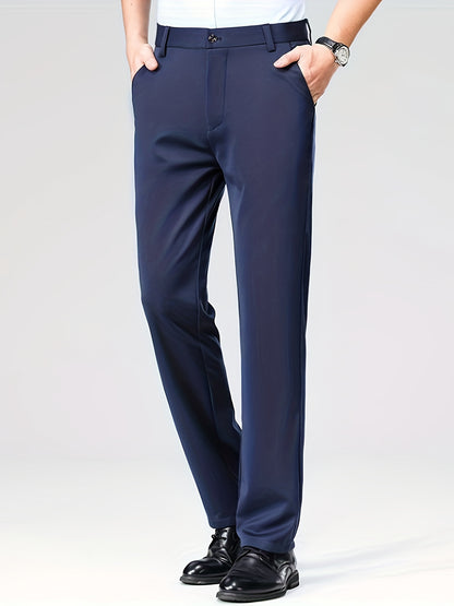 Russell – Men's Formal Trousers with Pockets