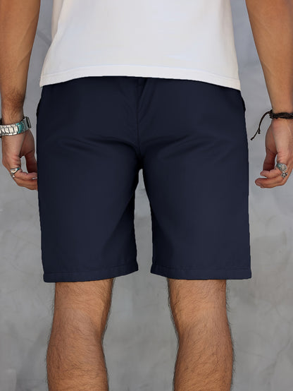 William - Sports Shorts with Drawstring and Knee-Length for Men