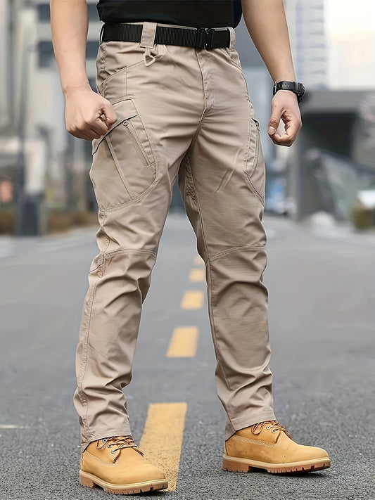 Glenn – Men's Casual Cargo Pants with Drawstrings