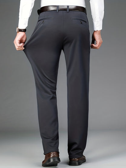 Ron – Men's Formal Dress Pants with Stretch