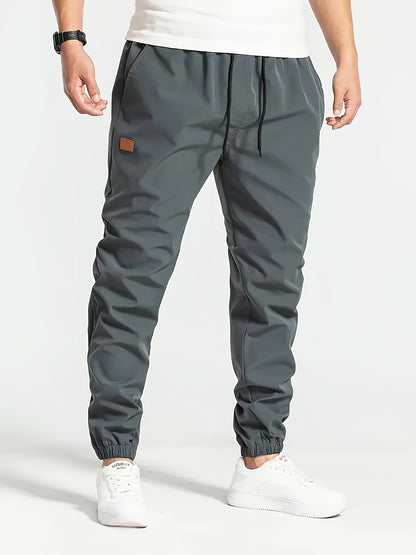 Drew - Casual Drawstring Cargo Pants with Loose Fit with Multiple Pockets for Men