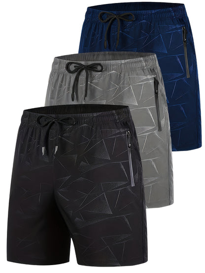 Jordan - 3pcs Quick-drying Athletic Shorts for Men