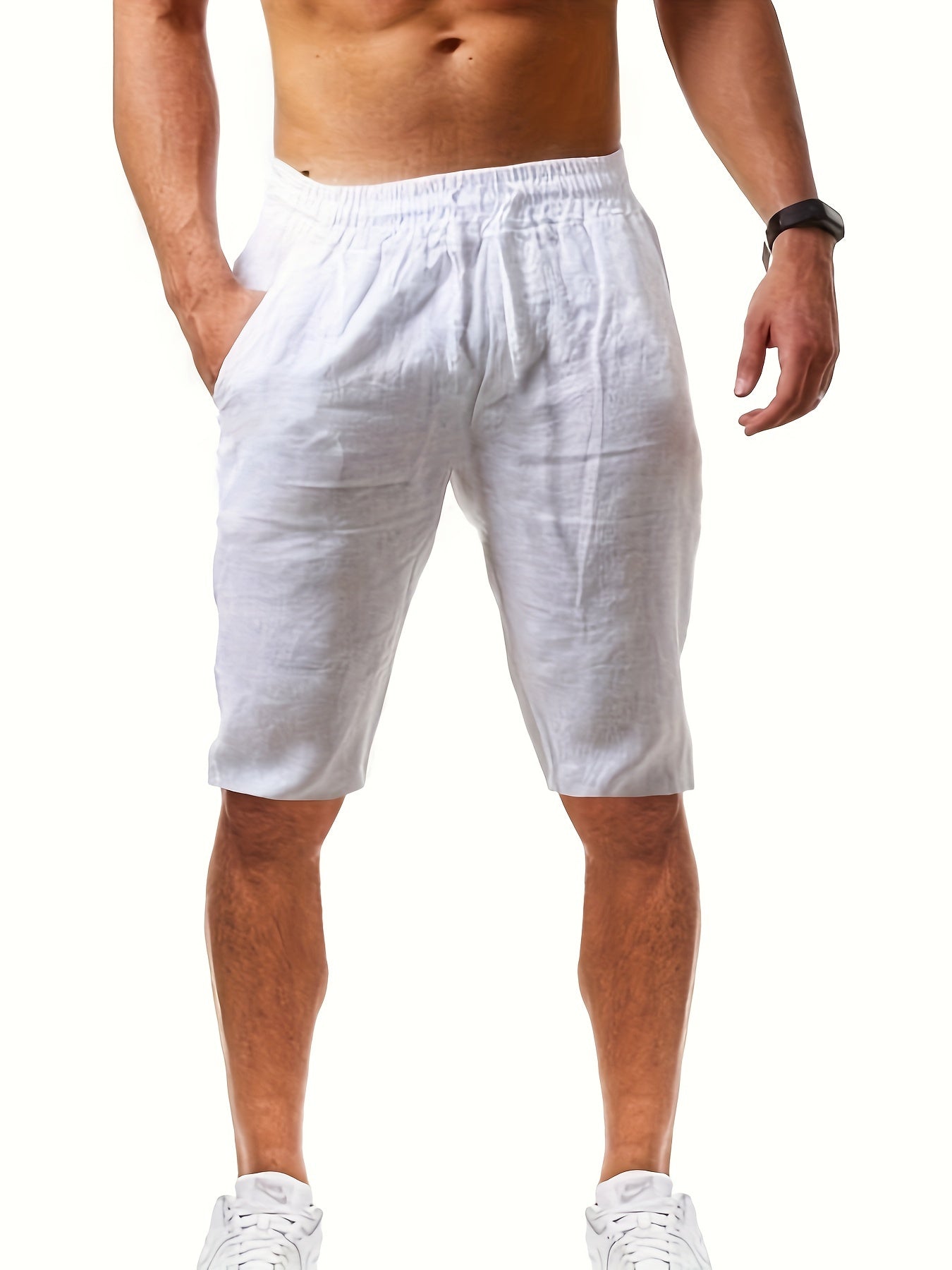 Sam – Men's Casual Breathable Shorts with Drawstring