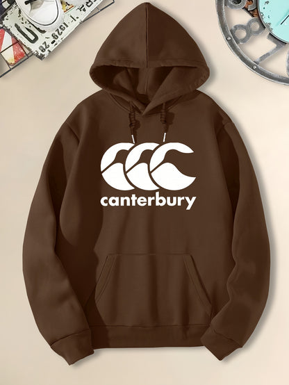 Isaac – Men's Casual Hoodie with Canterbury Print