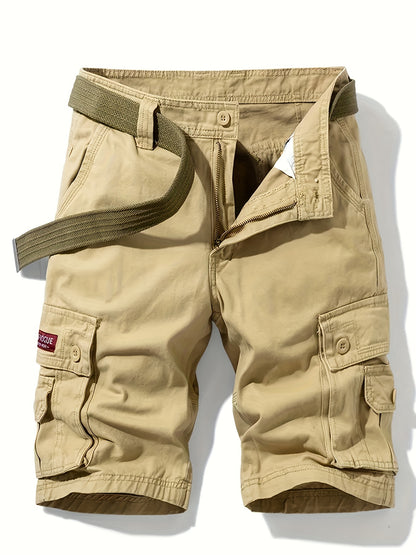 Jerry - Classic Design Cargo Shorts with Multi Pocket and Belt for Men