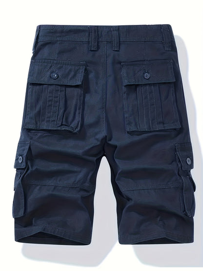 Jerry - Classic Design Cargo Shorts with Multi Pocket and Belt for Men