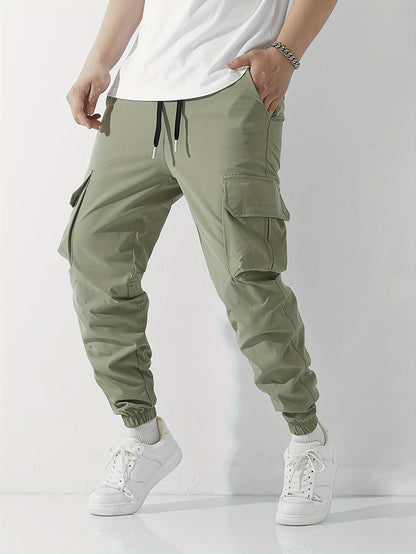 Warren – Men's Multi-pocket Cargo Joggers for Spring and Fall