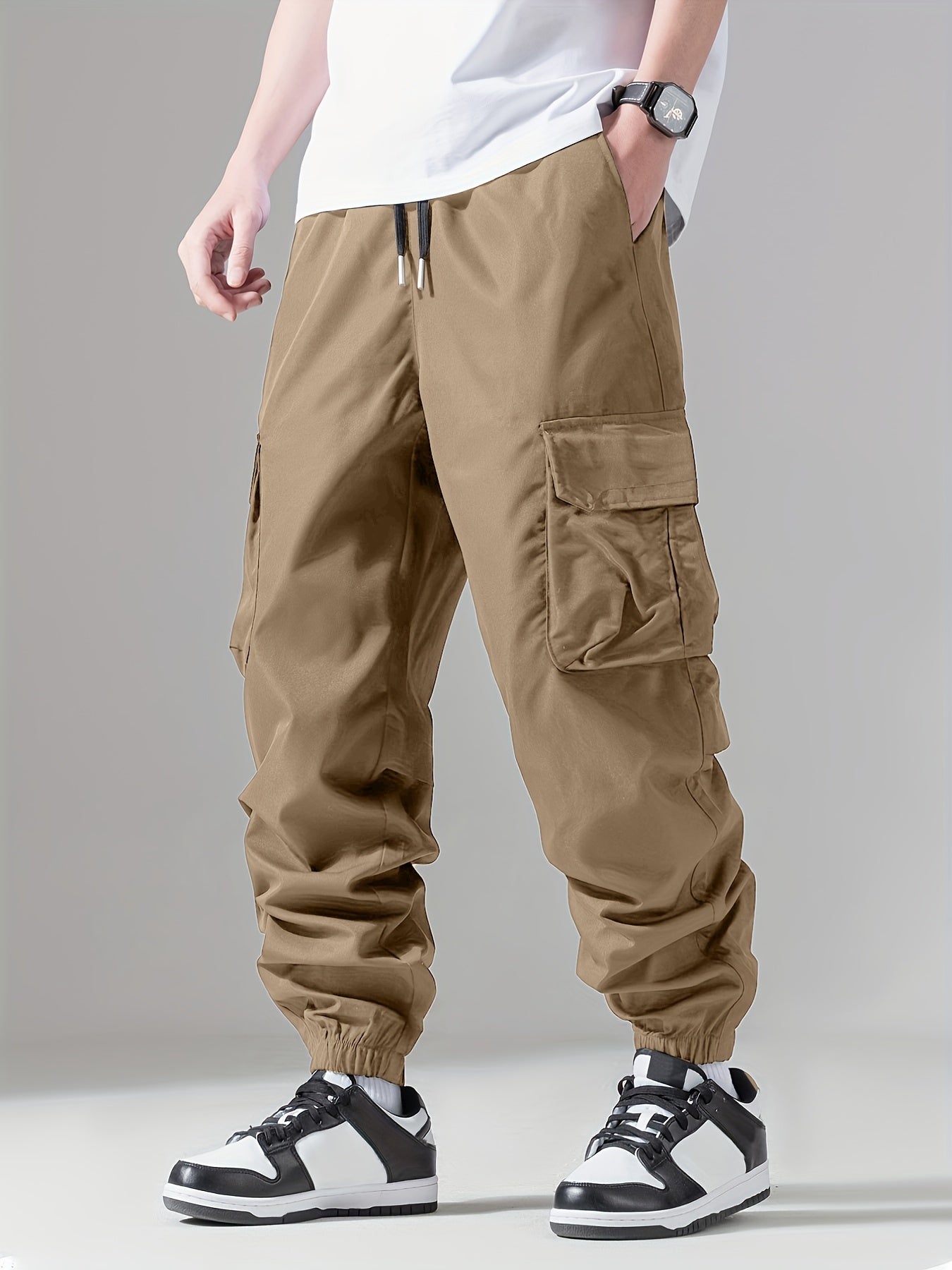 Warren – Men's Multi-pocket Cargo Joggers for Spring and Fall