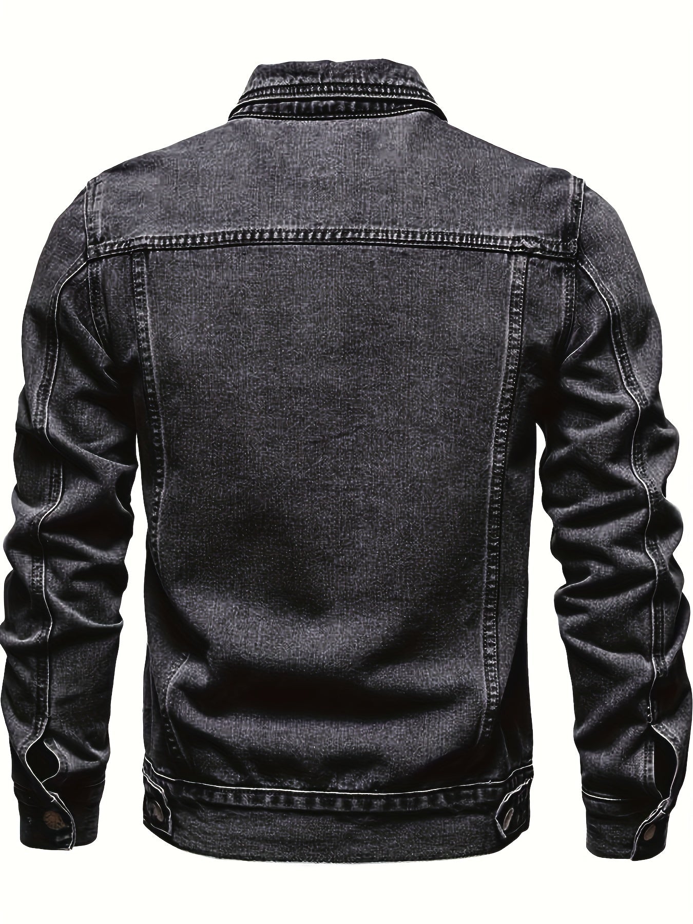 Noel – Men's Casual Denim Jacket with Button Up Design