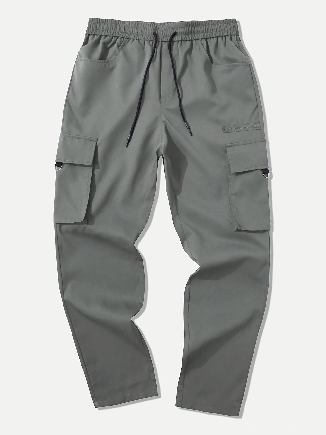 Scott – Men's Solid Cargo Pants with Multi Pockets