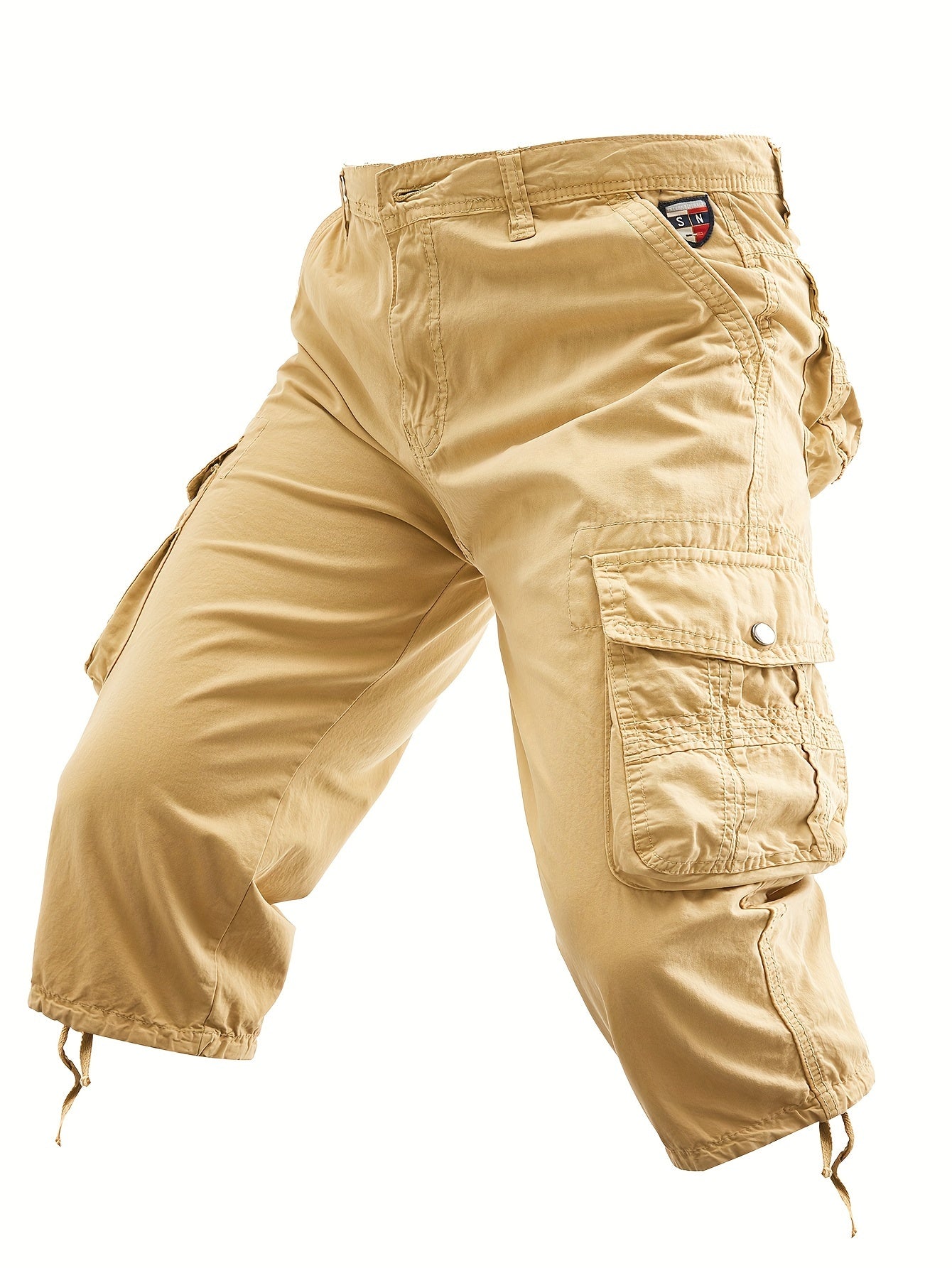 Mark - Outdoor Long Cargo Shorts with Loose Fit and Multi-Pocket for Men