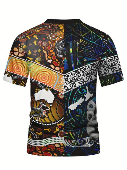 Steve – Men's Casual Graphic T-Shirt