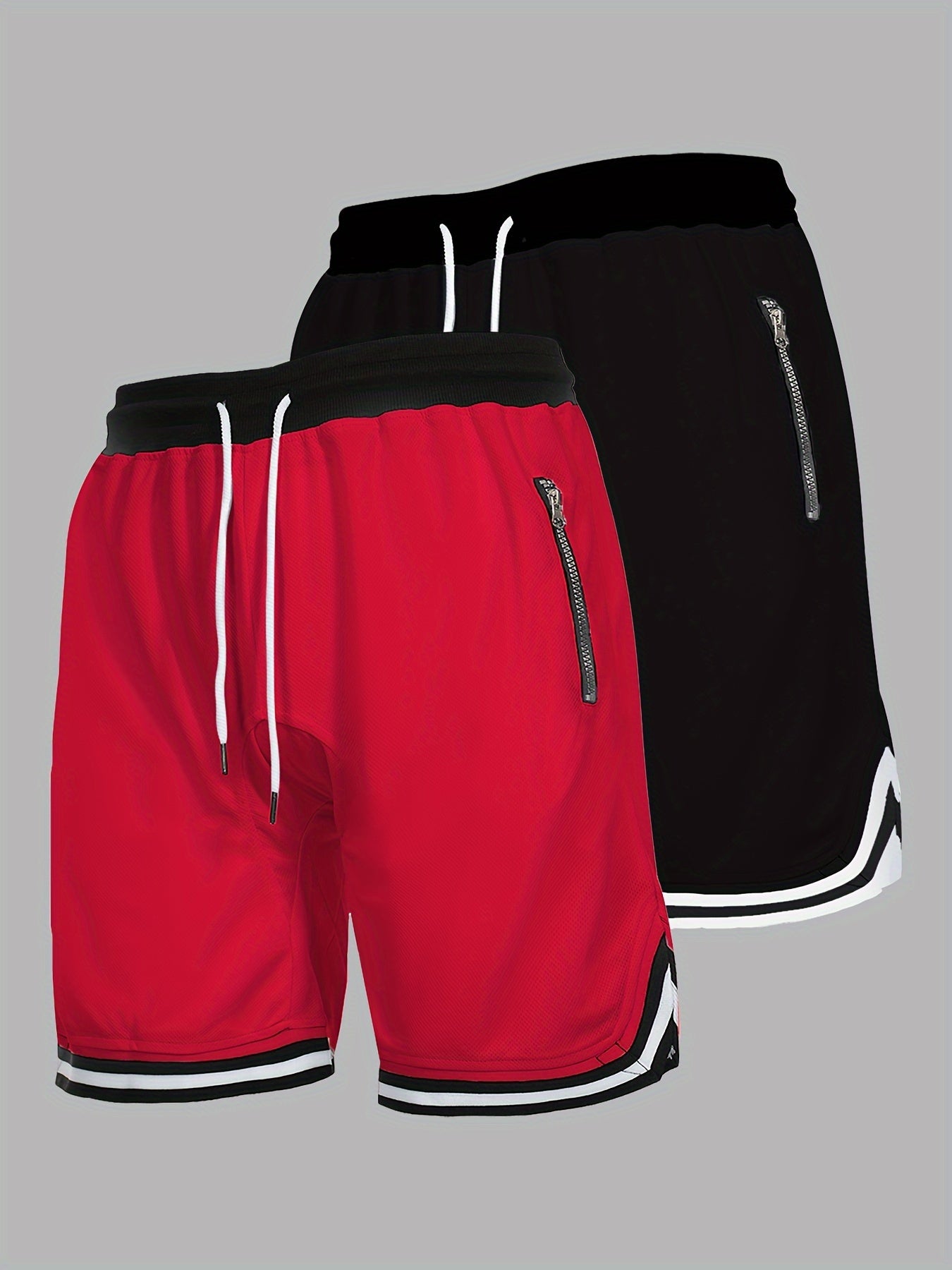 Damian – Men's Breathable Athletic Shorts Set