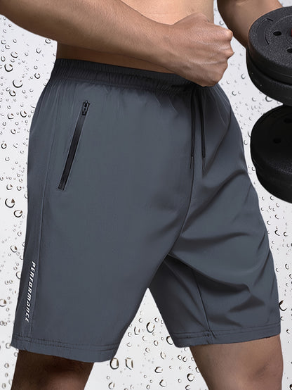 Ethan - 5 Pieces Active Sport Shorts with Zippered Pockets and Loose Fit for Men