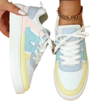 Stephen – Platform Sneakers with Colorful Highlights