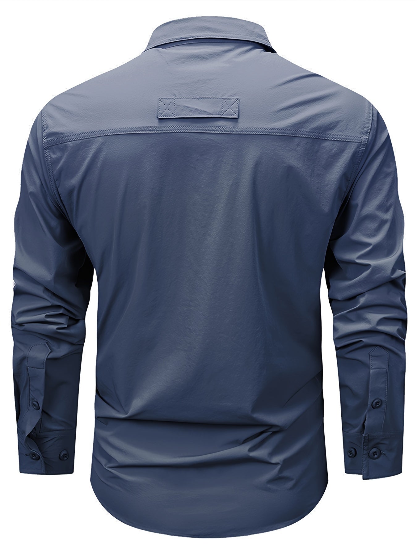 Crispen - Quick-drying Outdoor Shirt with Long Sleeve and Multi-pockets for Men