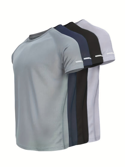 Arthur - 4pcs Sports T-shirts with Reflective Strips