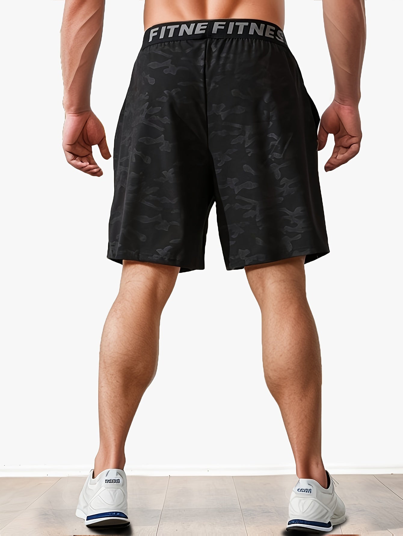 Alan – Men's Bull Print Casual Sports Shorts