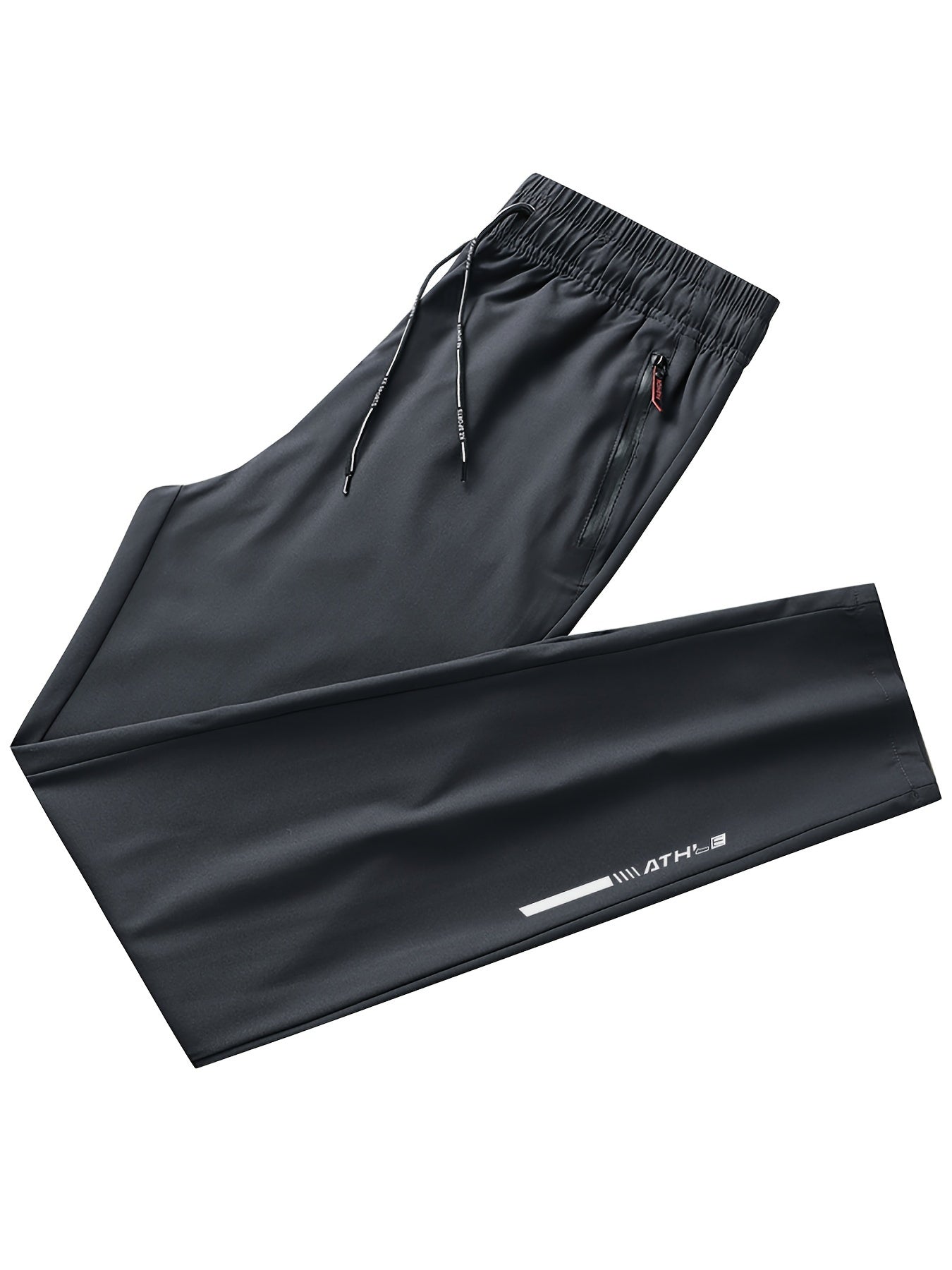 Wesley - Track Pants with Zipper Pockets and Drawstring for Men