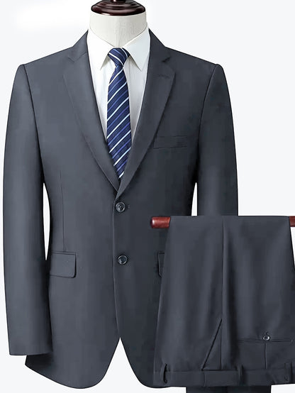 Harvey – Elegant Men's 2-Piece Suit Set