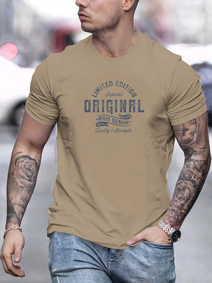 George - Casual Summer T-Shirt with ORIGINAL Graphic Print for Men