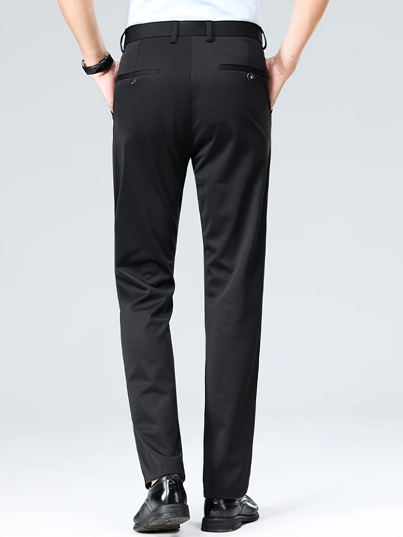 Russell – Men's Formal Trousers with Pockets