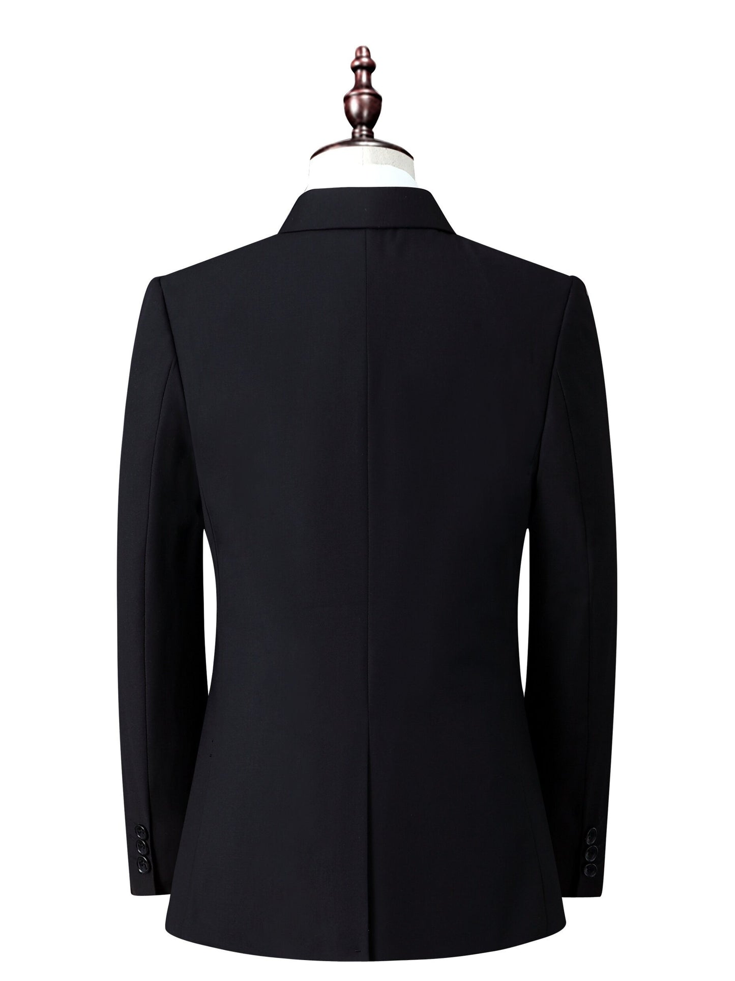 Thomas - Business Suit with Notch Lapel Collar Two Button Blazer and Regular Fit Suit Pants for Men