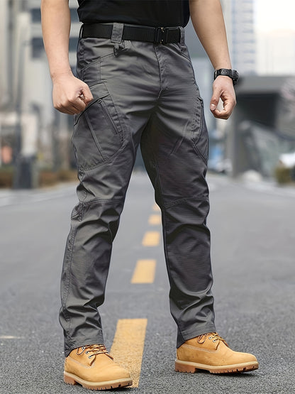 Glenn – Men's Casual Cargo Pants with Drawstrings